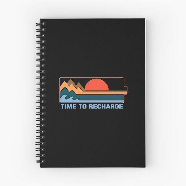 Item preview, Time To Recharge Nature Landscape Battery Icon designed and sold by andrasmar.