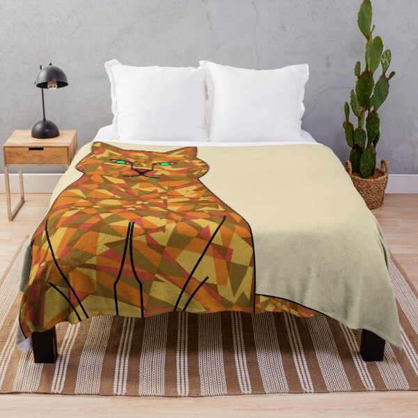 Item preview, Camouflage cat (beige background) designed and sold by yuretzius.