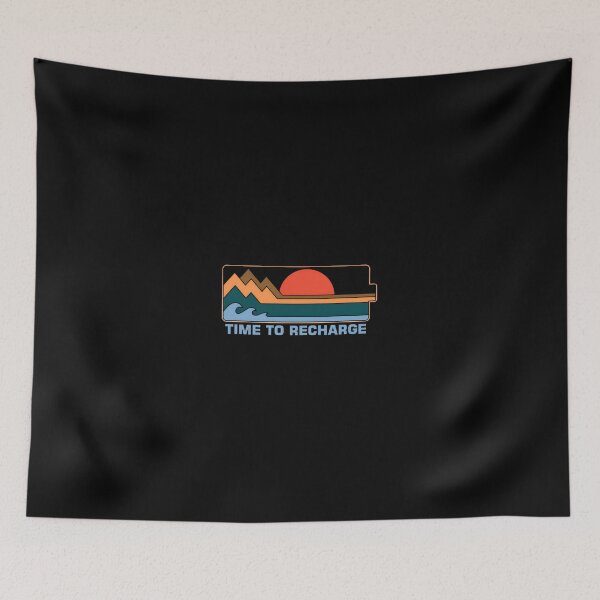 Item preview, Time To Recharge Nature Landscape Battery Icon designed and sold by andrasmar.