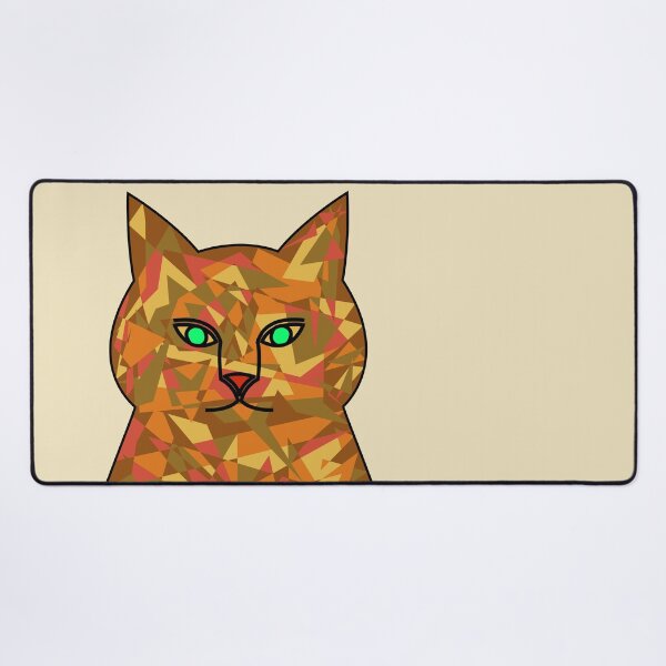 Item preview, Camouflage cat (beige background) designed and sold by yuretzius.