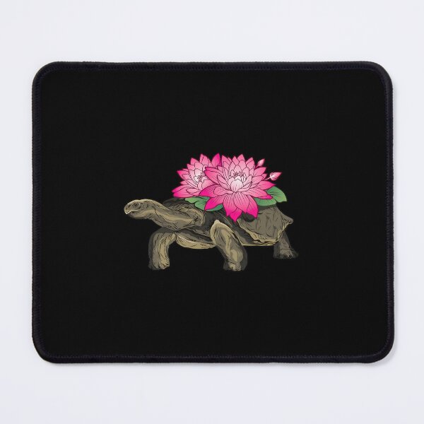 Item preview, Tortoise with Lotus Flowers designed and sold by lasopent.