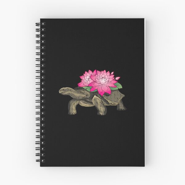 Item preview, Tortoise with Lotus Flowers designed and sold by lasopent.