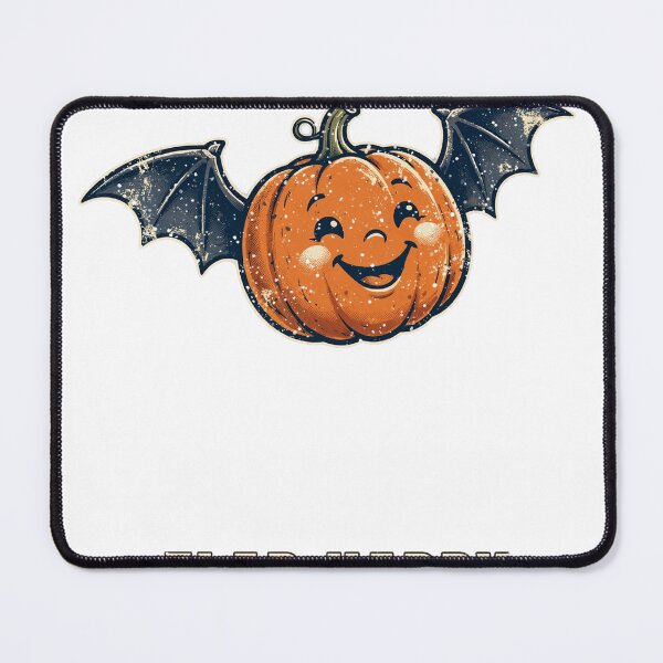 Item preview, Halloween Pumpkin Bat Wings Cute T-Shirt designed and sold by Worn and Witty.