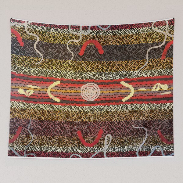 Item preview, Men's maliyarre initiation ceremony - 1999 designed and sold by NeonCanvasDream.