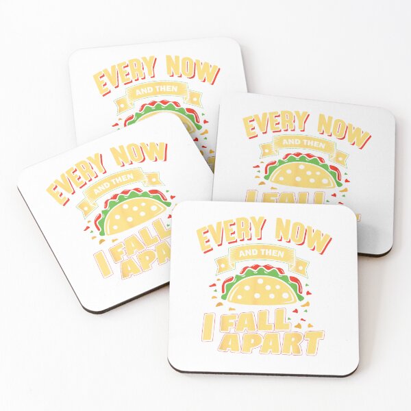 Item preview, Every Now and Then I Fall Apart - Taco Lover T-Shirt designed and sold by Badriiiii.