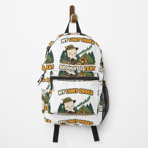 Item preview, My Limit Order Brought a Tent Trading Cartoon designed and sold by Bikivuno.