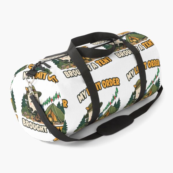 Item preview, My Limit Order Brought a Tent Trading Cartoon designed and sold by Bikivuno.