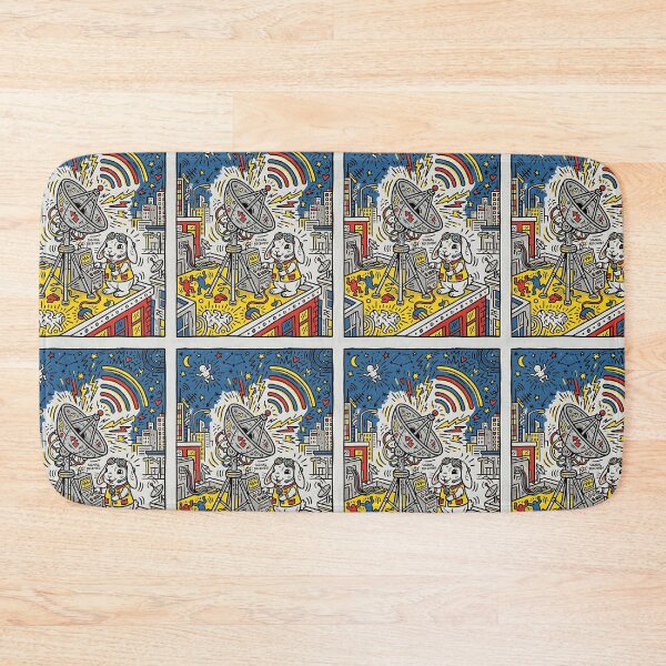 Item preview, Holland Lop Radio Astronomer designed and sold by PictoVibe.