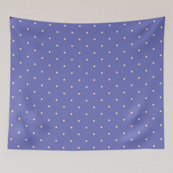 Item preview, Purple and Cream Polka Dot Pattern – Retro Minimalist Style designed and sold by DaisyHouse.
