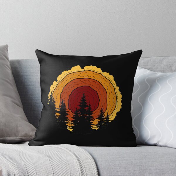 Item preview, Tree Rings Forest Sunset Graphic designed and sold by wyrichbosle.