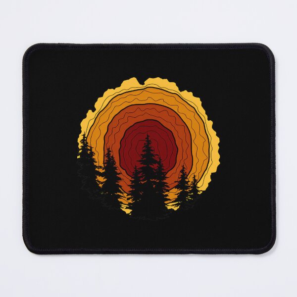 Item preview, Tree Rings Forest Sunset Graphic designed and sold by wyrichbosle.