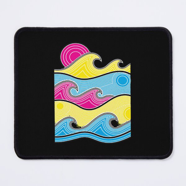 Item preview, Vibrant Abstract Waves and Sun Graphic designed and sold by lasopent.