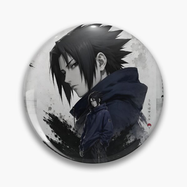 Item preview, Dark Haired Anime Warrior – Monochrome Ninja Inspired Character Artwork designed and sold by Dyan4.