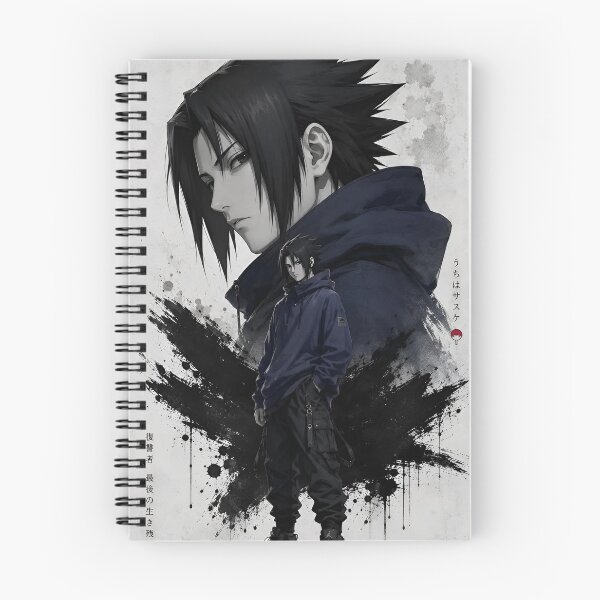 Item preview, Dark Haired Anime Warrior – Monochrome Ninja Inspired Character Artwork designed and sold by Dyan4.