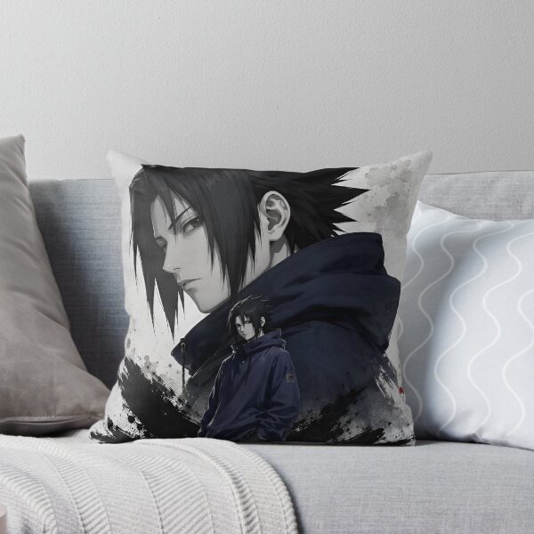 Item preview, Dark Haired Anime Warrior – Monochrome Ninja Inspired Character Artwork designed and sold by Dyan4.