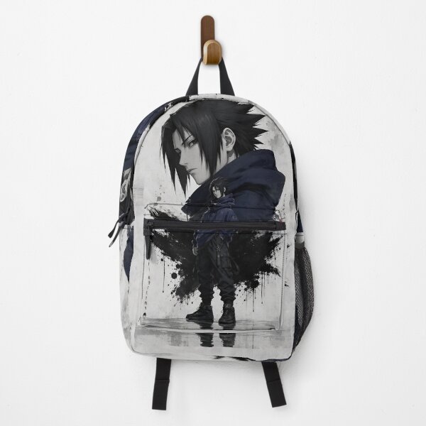 Item preview, Dark Haired Anime Warrior – Monochrome Ninja Inspired Character Artwork designed and sold by Dyan4.