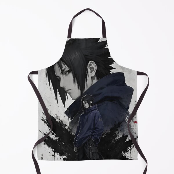 Item preview, Dark Haired Anime Warrior – Monochrome Ninja Inspired Character Artwork designed and sold by Dyan4.