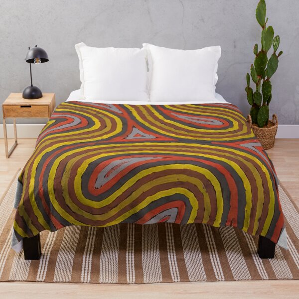 Item preview, Narripi worm dreaming - 1997 designed and sold by NeonCanvasDream.