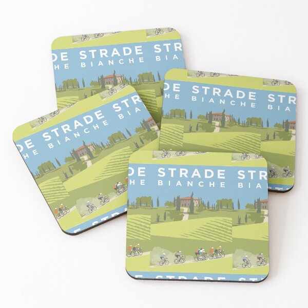 Item preview, Strade Bianche vintage poster designed and sold by Gravelymas.