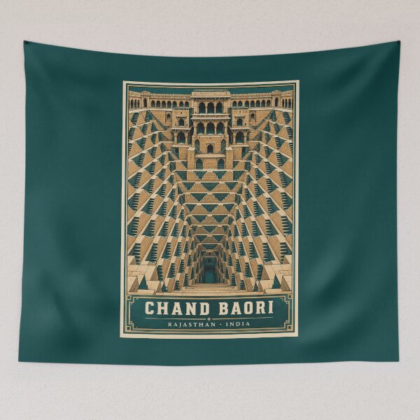 Item preview, Chand Baori - Rajasthan - India designed and sold by GoodOldVintage.