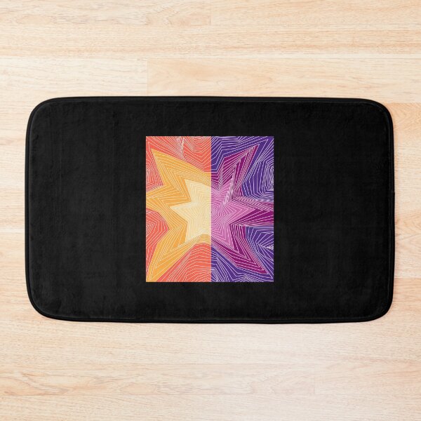 Item preview, Vibrant Starburst Op Art Geometric Pattern designed and sold by helencacu.