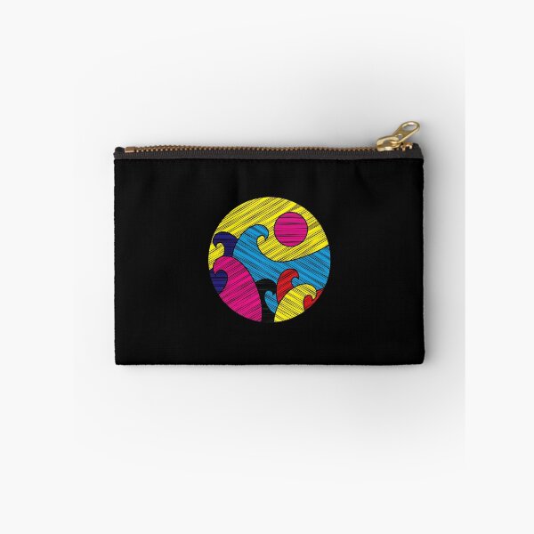 Item preview, Vibrant Wave Sun Circle Graphic Art designed and sold by lamercarv.
