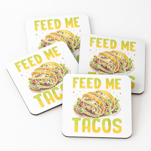 Item preview, Feed Me with Tacos T-Shirt designed and sold by Magoya Store ⭐⭐⭐⭐⭐.