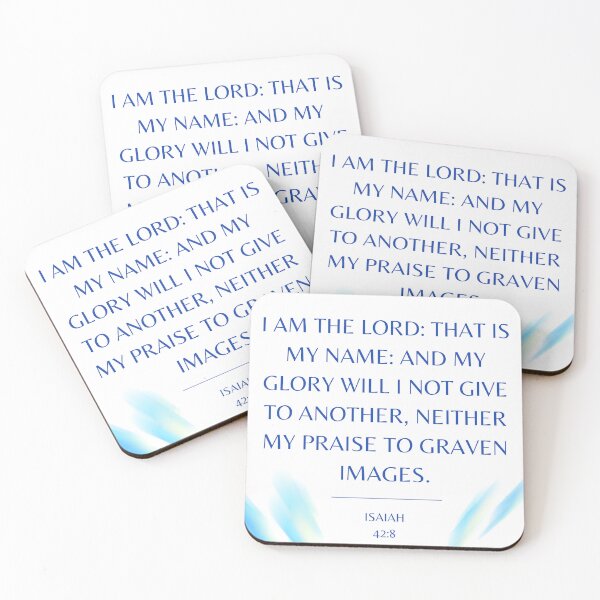 Item preview, Isaiah 42:8 designed and sold by Undonemadenew.
