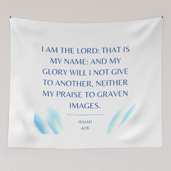 Item preview, Isaiah 42:8 designed and sold by Undonemadenew.