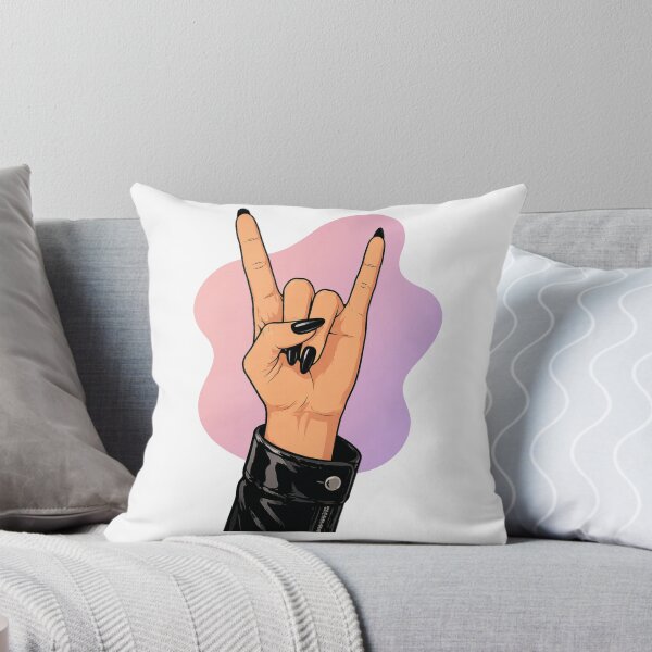 Item preview, Rock and Roll Hand Sign – Edgy Modern Alternative Music Aesthetic designed and sold by CosmicCutouts.