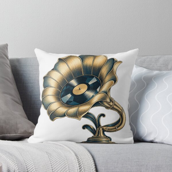 Item preview,  Golden Bloom Gramophone Vinyl Artwork designed and sold by S06PMarketing.