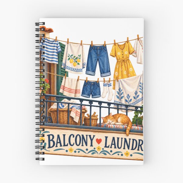 Item preview, Balcony Laundry Painted Balkan Household Humor designed and sold by OfficialBalkan.