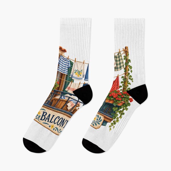 Item preview, Balcony Laundry Painted Balkan Household Humor designed and sold by OfficialBalkan.