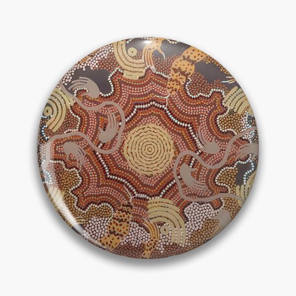 Item preview, Perentie goanna dreaming - 1992 designed and sold by NeonCanvasDream.