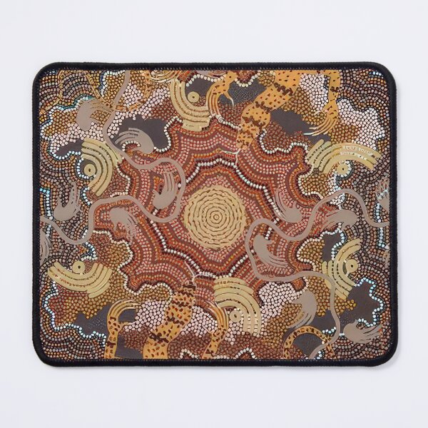 Item preview, Perentie goanna dreaming - 1992 designed and sold by NeonCanvasDream.