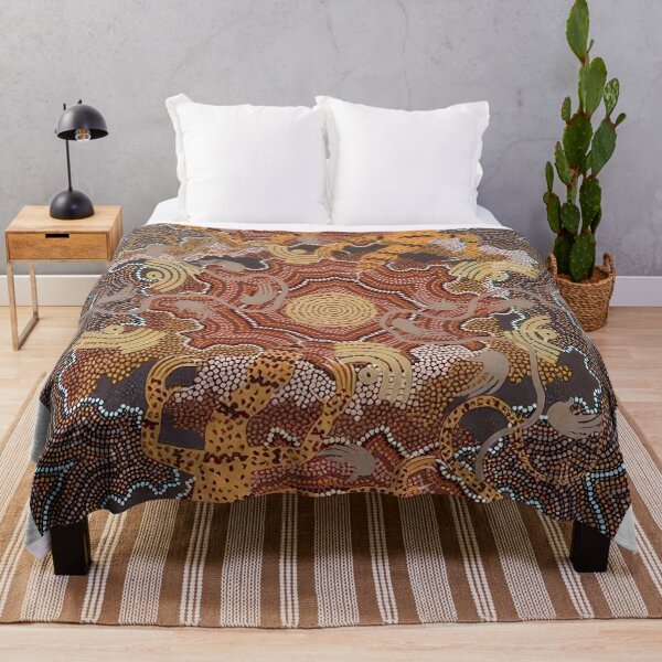 Item preview, Perentie goanna dreaming - 1992 designed and sold by NeonCanvasDream.