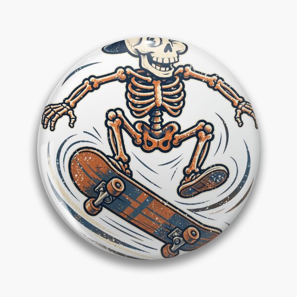 Item preview, Skeleton Skateboard Kickflip Halloween T-Shirt designed and sold by Worn and Witty.