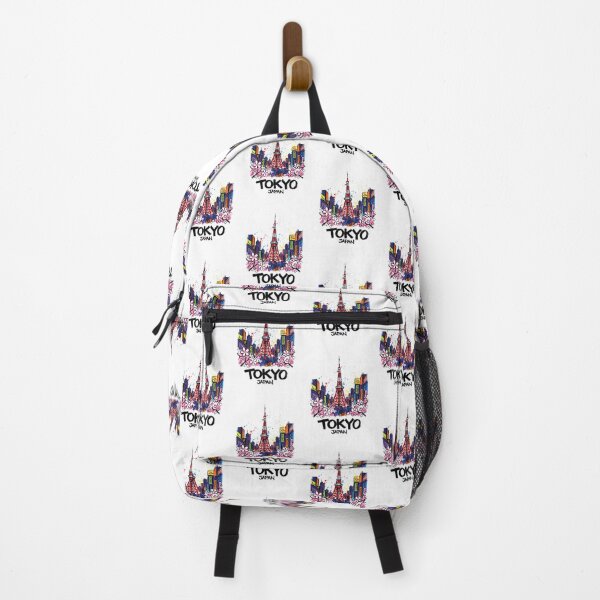 Item preview, Tokyo Tower Japan City Skyline Art Print designed and sold by Merch by Das Design Studio.