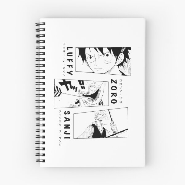 Item preview, One Piece Luffy Zoro Sanji Manga designed and sold by Sharksito.