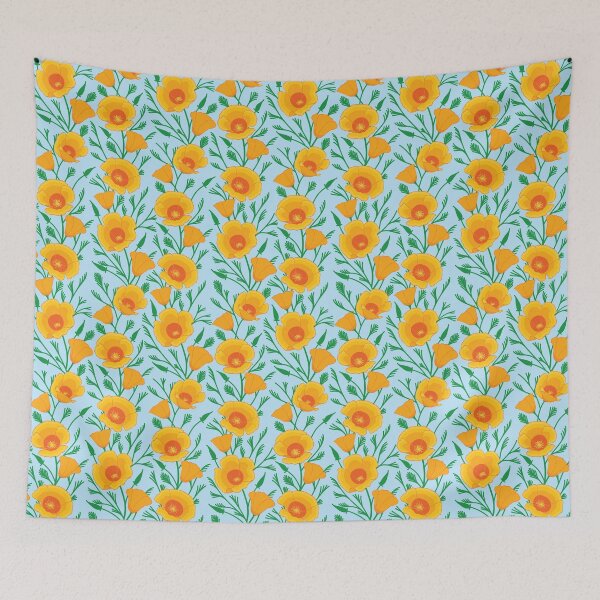 Item preview, California Poppies designed and sold by Dorothy Marie Design.
