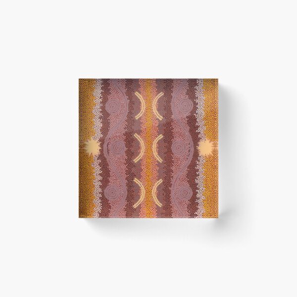 Item preview, Possum and rock wallaby dreaming at mount allan - 1996 designed and sold by NeonCanvasDream.