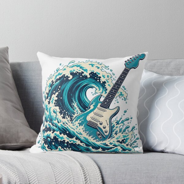 Item preview, Tidal Fuzz Surf Guitar Artwork designed and sold by S06PMarketing.