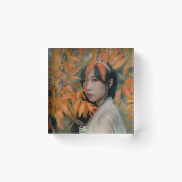 Item preview, Autumn Woman Portrait Fall Leaves Nature designed and sold by sdhizasSuski.