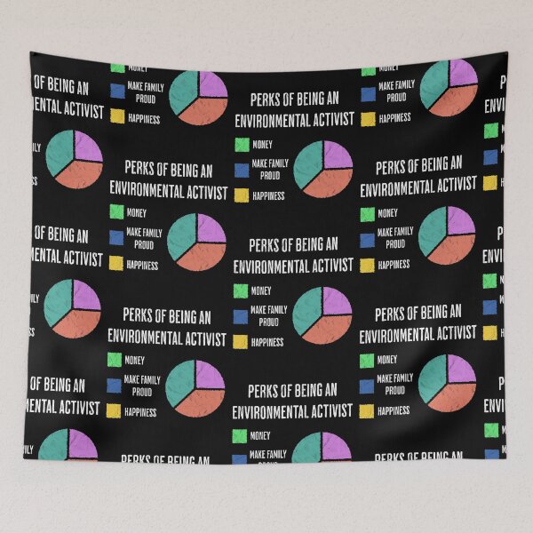 Item preview, Environmental Activist Perks Funny Climate Earth designed and sold by d247.