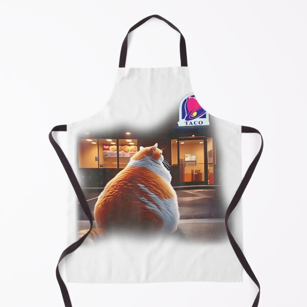 Item preview, Fat Cat Taco Mexican Food Funny Chonk Cat Meme Kitten T-Shirt designed and sold by gidget-gadget.