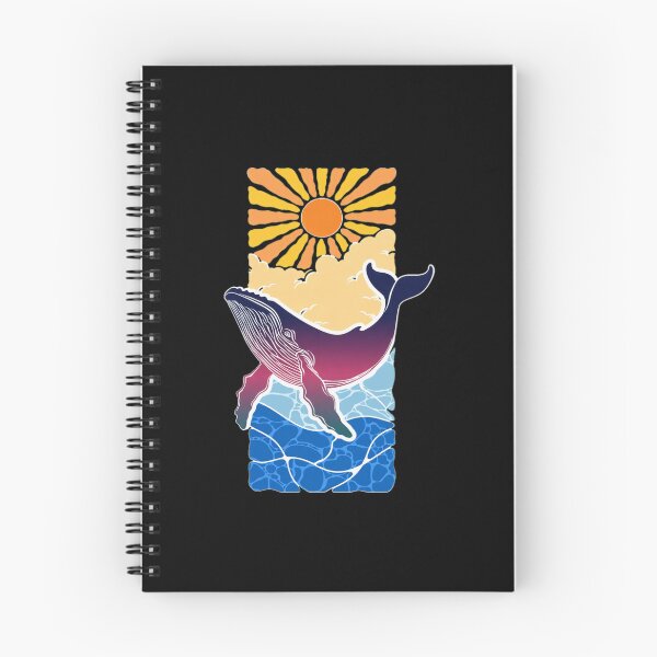 Item preview, Whale Ocean Sunburst Graphic Art designed and sold by helencacu.