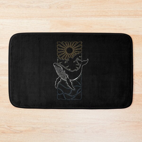 Item preview, Whale Sun Ocean Nature Art designed and sold by sotospor.