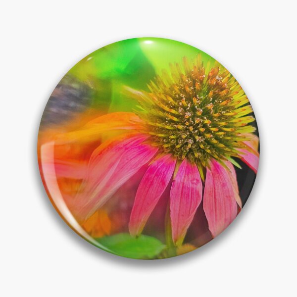 Item preview, Coneflower Macro Radial Lens Shot 2 designed and sold by KaleidoscopeMeg.