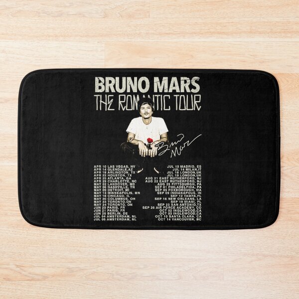 Item preview, Bruno-Mars the Romantic Tour Vintage design designed and sold by LiuTiuuu.