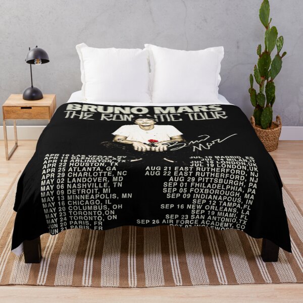Item preview, Bruno-Mars the Romantic Tour Vintage design designed and sold by LiuTiuuu.